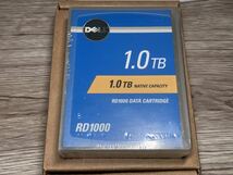 新品 DELL RDX 1TB データカートリッジ RD1000 02J54F リムーバル ディスク ハードディスク_画像2