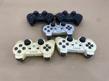 SONY ソニー DUALSHOCK3 SIXAXIS PlayStation3 プレイステーション3 コントローラーまとめて CECHZC2J×4点　CECHZC1J ×1点_画像6