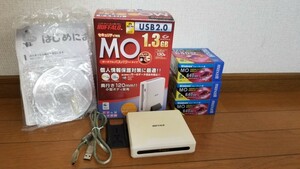  BUFFALO MO-PL1300U2 外付けMO 1.3GB