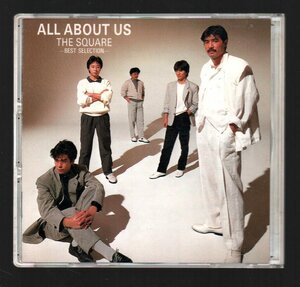 ■ザ・スクエア(THE SQUARE/T-SQUARE)■「ALL ABOUT US -BEST SELECTION」■スリムケースCSR刻印■30DH-163■1984/11/21発売■年代物です■