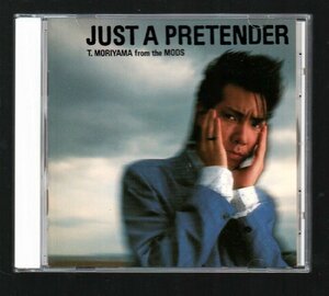 ■森山達也(THE MODS)■ソロアルバム(CD)■「JUST A PRETENDER(ジャスト ア プリテンダー)」■品番:32・8H-47■1985/11/1発売■盤面良好■