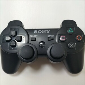 【分解清掃】【誤作動対策済】PS3 プレステ3 DUALSHOCK3 SONY コントローラー 純正品　 動作確認済み　メンテナンス済　1841