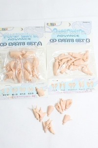 azone/ pure knee mo: hand parts set I-24-02-04-4027-TO-ZI