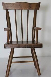 1/6 doll / wood chair A-24-02-14-1128-KN-ZU