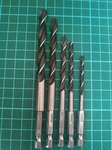  for carpenter drill 5 pcs set 4.0mm 5.0mm 6.0mm 8.0mm 10.0mm inspection )... trap pushed . spring PVC cap PVC . hunting drill 