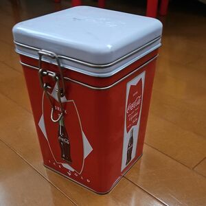 Coca-Cola Tin Box,Vintage Square Lock