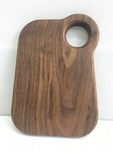 【一円スタート】musowood まな板 木製まないた 取っ手付き カッティングボード 安定性 硬さ 耐久性 ウォールナット 1円 ☆A05914☆