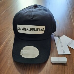 カルバンクライン（Calvin Klein)⑤ビックロゴ帽子、キャップ新品　未使用　タグ付き