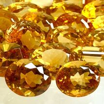 大量!!●天然シトリン54点おまとめ 300ct●m ルース 裸石 宝石 ジュエリー jewelry citrine 黄水晶 クォーツ _画像1