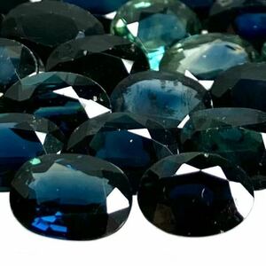 ●天然サファイア20点おまとめ●m 20ct 裸石 宝石 Sapphire sapphire サファイア コランダム 藍玉 jewelry ジュエリー DD5 ②
