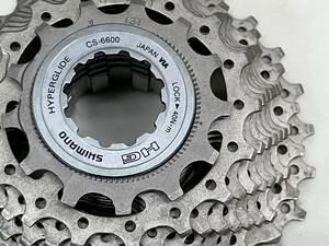 1円スタート売り切り!! SHIMANO ULTEGRA CS-6600 13-27T 10s 332g シマノ アルテグラ ロード ミニベロ 送料520円!! 同梱発送可!! A-960