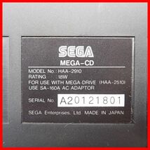 □MD メガCD 本体 HAA-2910 MEGA-CD メガドライブ MEGA DRIVE セガ SEGA 箱説付 ジャンク パーツ取りにどうぞ【20_画像5