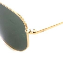 レイバン RAY BAN マーシャル THE MARSHAL ダブルブリッジ 眼鏡 サングラス メタルフレーム 54□21 145 ゴールドカラー 金色 RB3648 /XZ ■_画像6