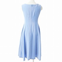 ジルスチュアート JILL STUART 美品 19SS EndyROBE ワンピース 膝丈 ノースリーブ サックスブルー 青 0 0206 レディース_画像3