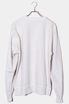 未使用品 2022AW セントマイケル SIZE:XL CREW SWEAT OH SHIT プリント クルーネックスウェット トレーナー WHITE ホワイト SM-A22-0000-01_画像2