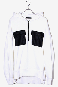 2022SS CINOH チノ SWEAT HOODIE スウェット フーディー パーカー 46 WHITE ホワイト 22SCU302 /● メンズ