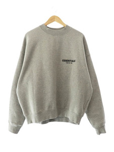 エフオージー エッセンシャルズ フィアオブゴッド FOG ESSENTIALS FEAR OF GOD CREWNECK DARK OATMEAL ロゴ クルーネック スウェット トレ