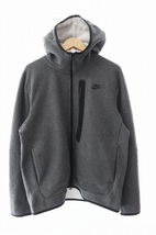 ナイキ NIKE SPORTSWEAR TECH FLEECE FULL ZIPWINTERIZED HOODIE テック フリース フルジップ パーカー フーディー DQ4802-010 XXL グレー_画像1