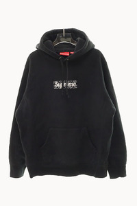 シュプリーム SUPREME 19AW Bandana Box Logo Hooded Sweatshirt ボックスロゴ バンダナ パーカー M【ブランド古着ベクトル】240217☆AA★