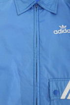 アディダス adidas PRODUCED BY DESCENTE ヴィンテージ プロデュース バイ デサント 80s 中綿 ナイロン スノー ジャケット M 青 ブルー ●2_画像9