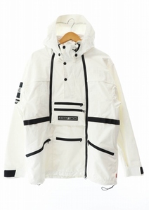 シュプリーム SUPREME × THE NORTH FACE ザ ノースフェイス 16SS STEEP TECH RAIN SHELL WHITE スティープテック アノラック フーディー