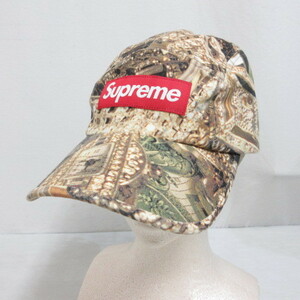 シュプリーム SUPREME 20SS Bling Camp Cap ブリング キャンプ キャップ 帽子 ブラウン系 メンズ