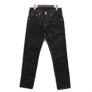 リーバイス Levi's 511 ダブルステッチ スリムフィット カラー デニムパンツ ジーンズ 白タブ ブラック 黒 30 22997-0009 メンズ