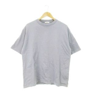 リドム LIDNM WYM Tシャツ カットソー ラウンドネック 半袖 オーバーサイズ コットン M グレー /AH10 ☆ メンズ