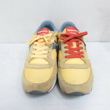 サッカニー SAUCONY S2866-189 JAZZ LOW PRO ジャズロウプロ ローカット スニーカー シューズ USA9.5 27.5cm マスタード 靴 レースアップ_画像3