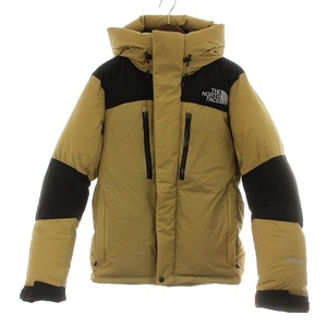 The North Face THE NORTH FACE 22AW Bartolo Light Пуховик Ветрозащитный Водостойкий Логотип Вышивка M Бежевый Черный ND92340