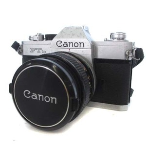 キャノン Canon FTb 35mm フォーカル プレーン シャッター式 一眼レフ カメラ TAMRON ズームレンズ セット グレー ブラック 現状品 ■SG