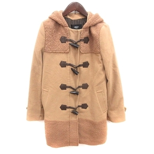  Vicky VICKY duffle coat total lining with a hood wool Anne gola.2 Camel /RT lady's 