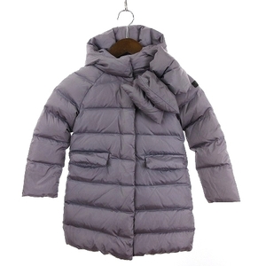  il gfoIL GUFO down jacket hood ribbon plain purple purple 6 #SM1 Kids 