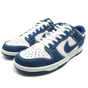 ナイキ NIKE ダンク ロー レトロ シーズナルエディション DUNK LOW RETRO SE スニーカー DV0834-101 ホワイト ブルー 白 青 28cm メンズ