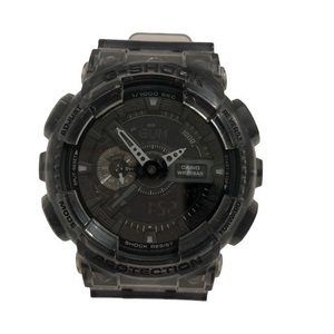 カシオジーショック 腕時計 ウォッチ GA-110SKE スケルトンシリーズ アナログ デジタル クォーツ 黒 ブラックスケルトン ※TP メンズ