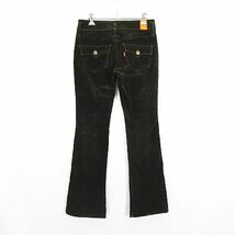 リーバイス Levi's TA801-00 パンツ ボトムス コーデュロイ ブーツカット ストレッチ 29 ブラウン ※EKM レディース_画像2