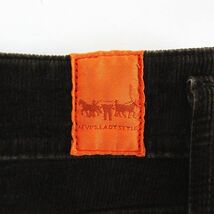 リーバイス Levi's TA801-00 パンツ ボトムス コーデュロイ ブーツカット ストレッチ 29 ブラウン ※EKM レディース_画像3