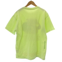 NIKE AS M NSW TEE WORLD TOUR LT LIQUID LIME Tシャツ カットソー 半袖 ロゴ プリント M 黄緑 ライトグリーン DA0938-383_画像2