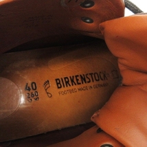ビルケンシュトック BIRKENSTOCK ハンコック マウンテンブーツ トレッキング レザー 茶 ブラウン 40 26cm相当 靴 ■ECS メンズ_画像8