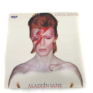 DAVID BOWIE デビットボウイ ALADDIN SANE LP盤 RCA RCA-6100 レコード ロック 洋楽 現状品 ■SG