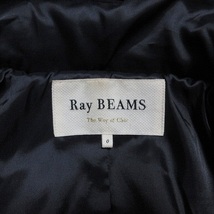 レイビームス Ray Beams ダッフルコート ショート ウール 小さいサイズ 0 XS相当 紺 ネイビー ■GY01 X レディース_画像8