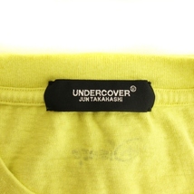未使用品 アンダーカバー UNDERCOVER ディズニー バンビ Tシャツ カットソー 半袖 プリント UC1C8806-1 イエロー 4 メンズ_画像4