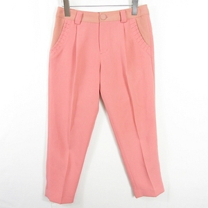  Minimum MINIMUM tapered pants center Press 1 pink kz7108 lady's 