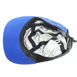 シュプリーム SUPREME 17SS SIDE LOGO CAMP CAP ジェットキャップ 帽子 SUP-94 ロゴ 刺しゅう メタリック ブルー 青 メンズの画像6