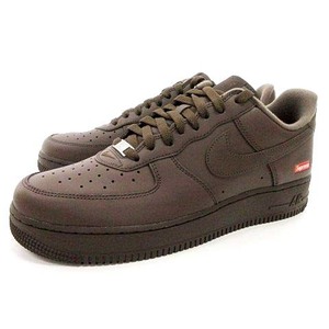 未使用品 NIKE × Supreme Air Force 1 Low Baroque Brown CU9225-200 スニーカー エア フォース1 28.5cm 茶 ブラウン メンズ