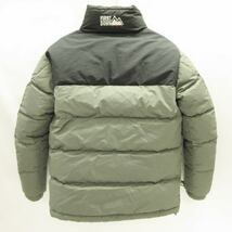 ファーストダウン FIRST DOWN リバーシブル ダウンジャケット REVERSIBLE DOWN JACKET F842500 S カーキ 黒 ブラック メンズ_画像2