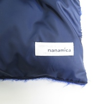 ナナミカ nanamica ダブルフェイス ダウンマフラー チェック ブルー系 SUKF973 2sa5388 メンズ_画像4