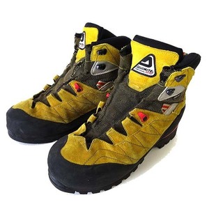 DOLOMITE ドロミテ トレッキングブーツ 登山靴 GORE TEX ゴアテックス US 8.5 黄色 イエロー 黒 26.5cm くつ 靴 シューズ キャンプ