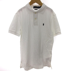  Polo Ralph Lauren POLO RALPH LAUREN рубашка-поло короткий рукав Logo one отметка хлопок белый белый M #GY14 мужской 