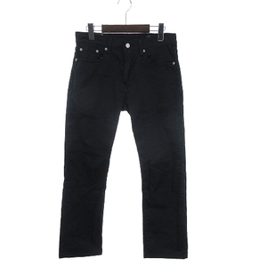 リーバイス Levi's 502 ストレートパンツ ストレッチ ジッパーフライ 29507-1132 黒 ブラック W29 L32 ■GY31 メンズ